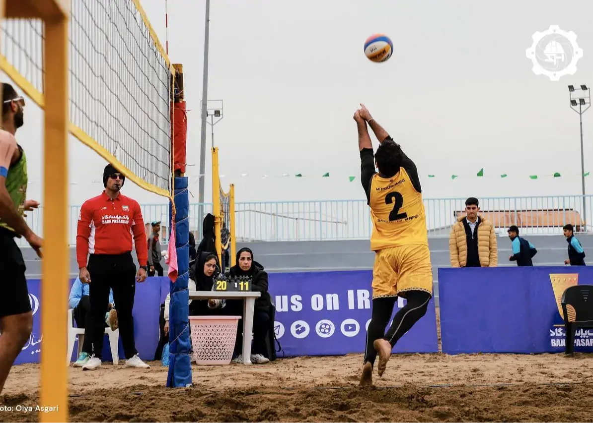 شهداب و میزبانی از لیگ برتر والیبال ساحلی